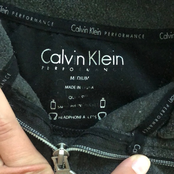 Calvin Klein Fleece Zip Up - Picture 2 of 2